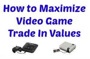 Video game shop trade in value